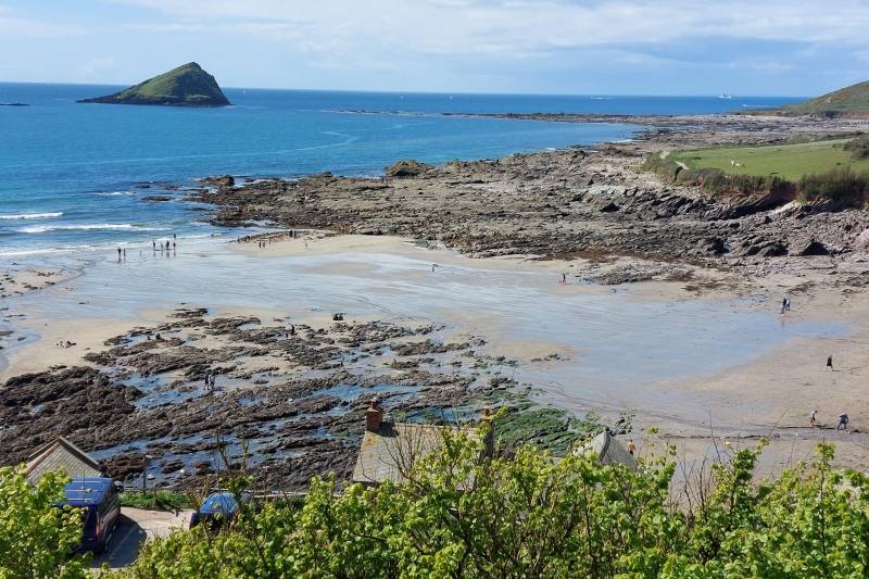 Wembury beach