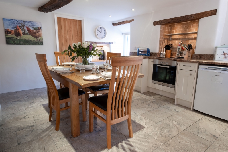 kitchen at Pickwell Barton Croyde