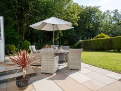 devon cottage garden Pickwell barton