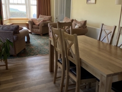 Open plan kitchen lounge