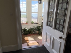 Entrance hall filled with sunshine